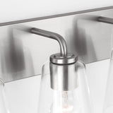 Miles Four Light Bath — Clear