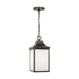 Saybrook 15" Hanging Lantern — Smooth White