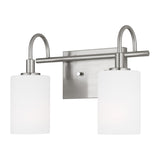 Oak Moore 2-Light Bath Sconce — 75 W