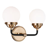Two Light Wall / Bath — 60 W