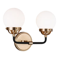 Two Light Wall / Bath — 60 W