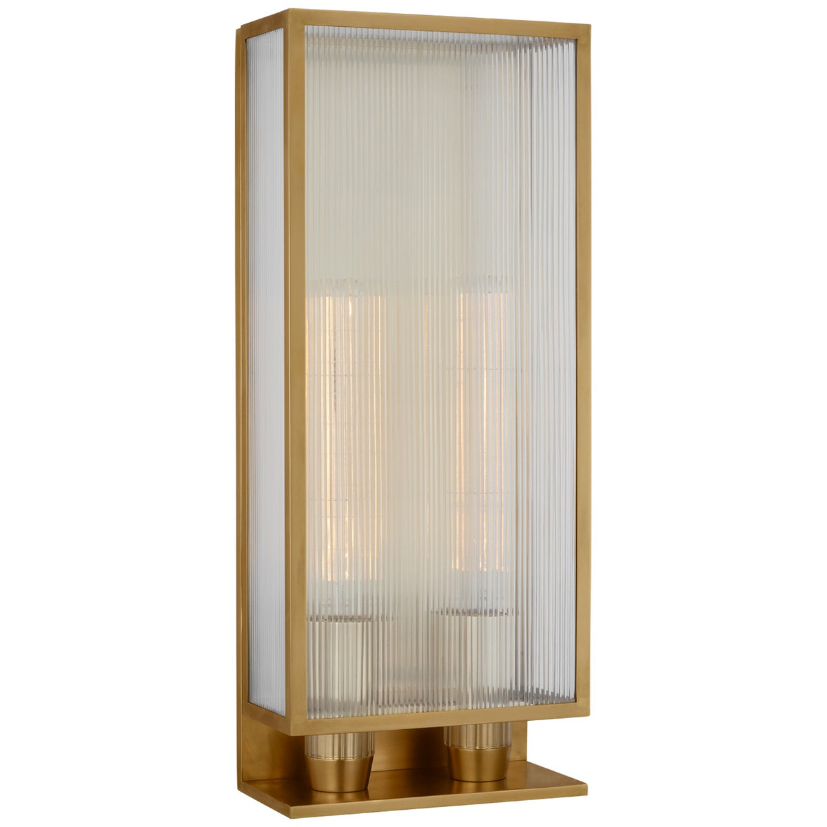 York 24" Double Box Outdoor Sconce