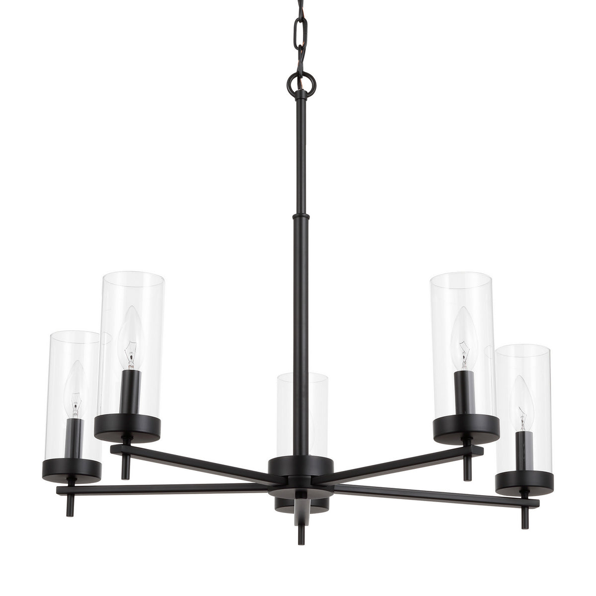 Zire Five Light Chandelier — 60 W