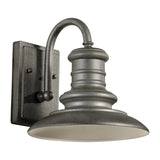 Redding Station One Light Outdoor Wall Lantern — 9"