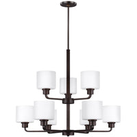 Canfield Nine Light Chandelier