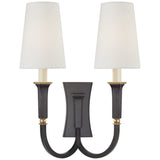 Delphia Large Double Arm Sconce