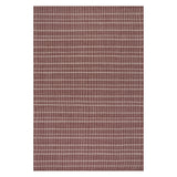 Dash & Albert Samson Handwoven Indoor/Outdoor Rug in Red, on white