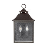 Two Light Pocket Wall Lantern