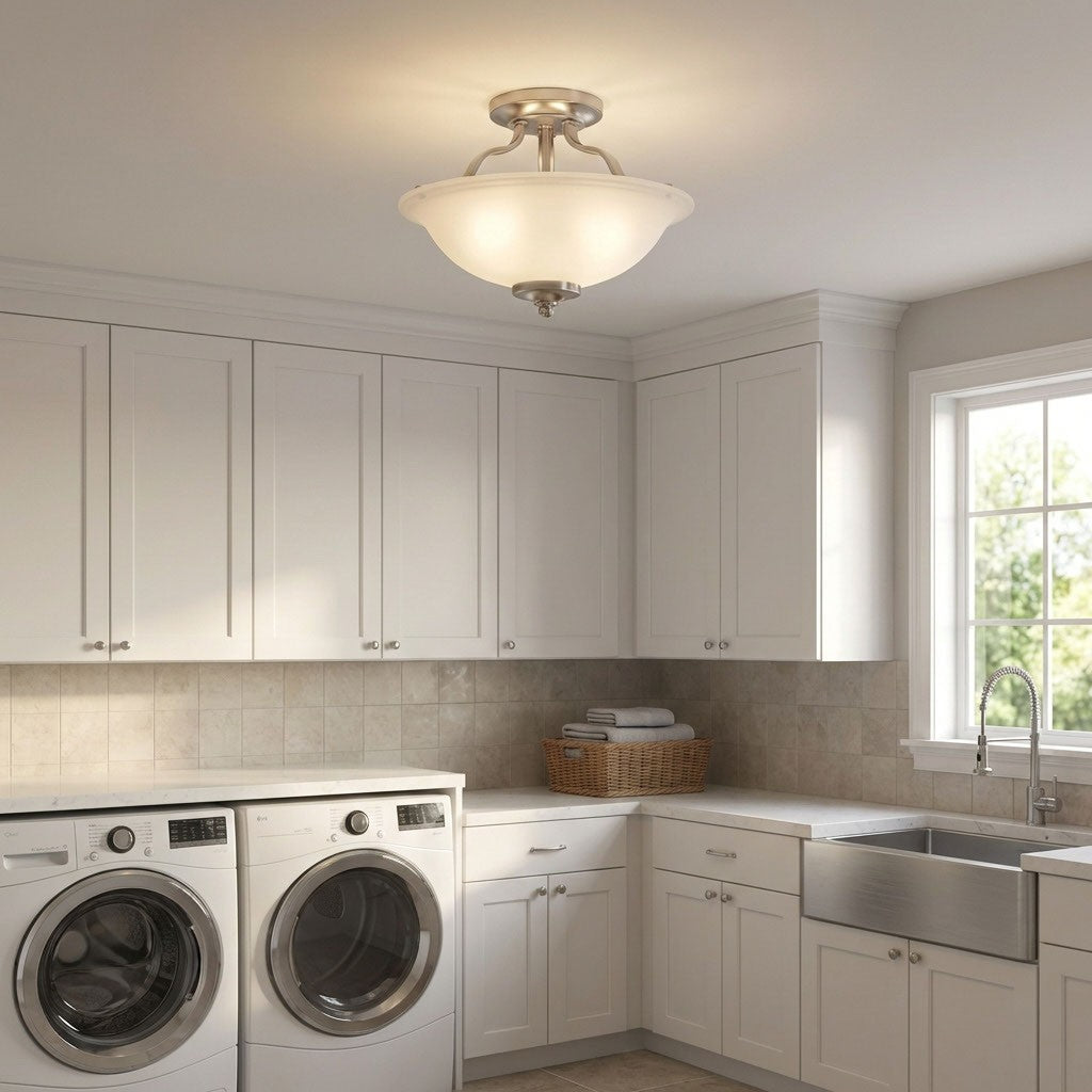 Emmons Two Light Flush Mount