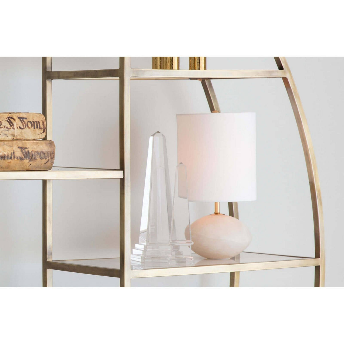 Alabaster One Light Mini Lamp