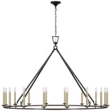 Darlana Oversized Single Ring Chandelier