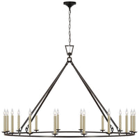 Darlana Oversized Single Ring Chandelier