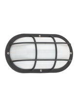 Bayside One Light Oval Grid Wall