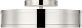 Dupont 12 Round Semi Flush
