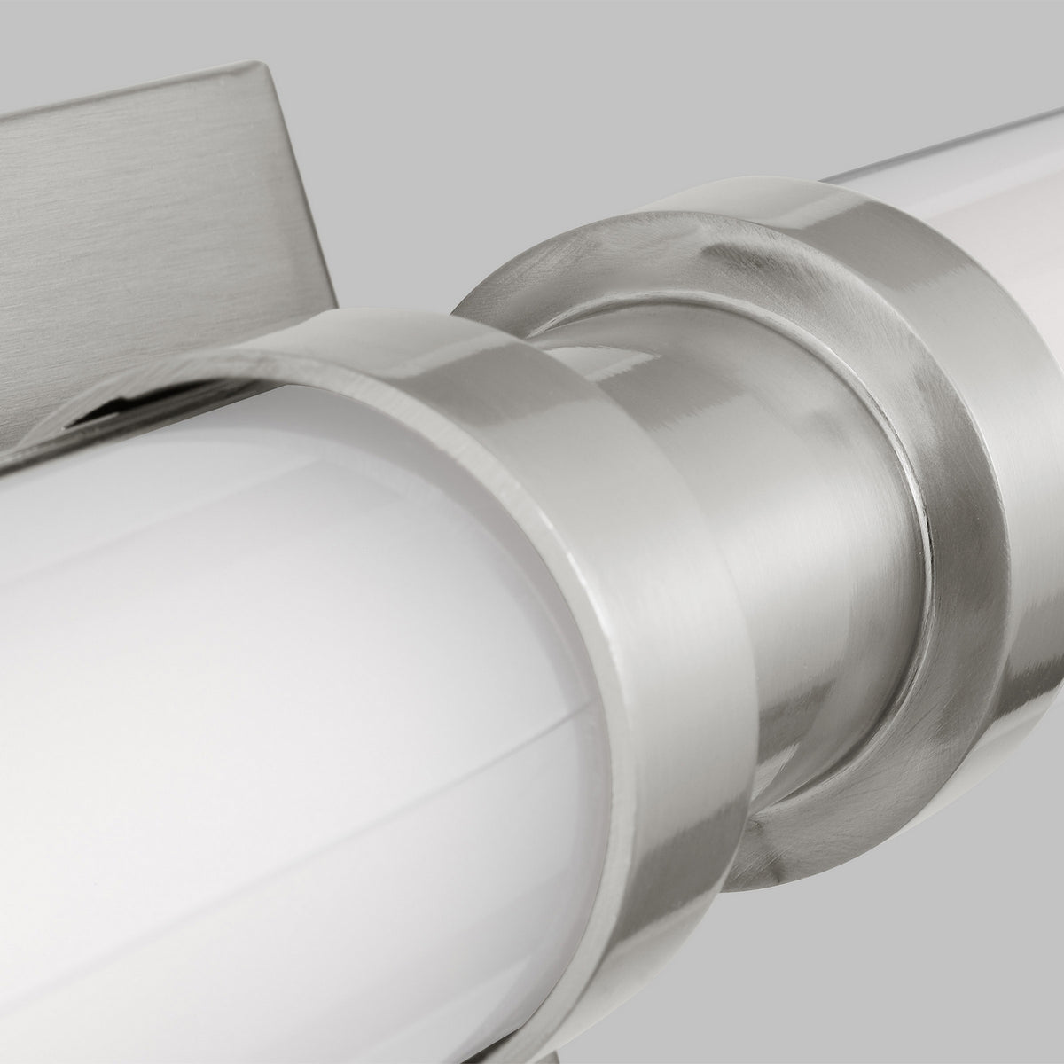 LED Bath Wall Sconce — W: 4.75" × H: 26.75" × D: 4.50"