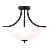 Geary Three Light Semi Flush Mount