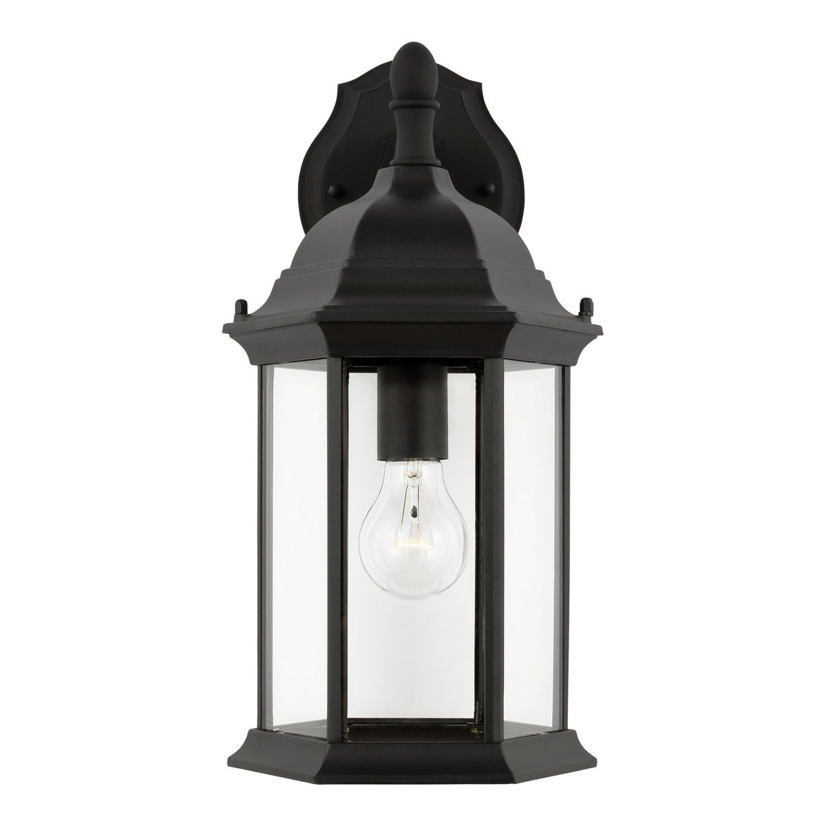 Sevier 16" Downlight Lantern — Clear