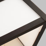 Two Light Outdoor Flush Mount — 9 W