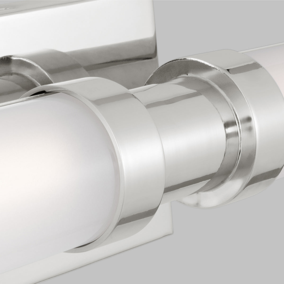 LED Bath Wall Sconce — W: 4.75" × H: 26.75" × D: 4.50"