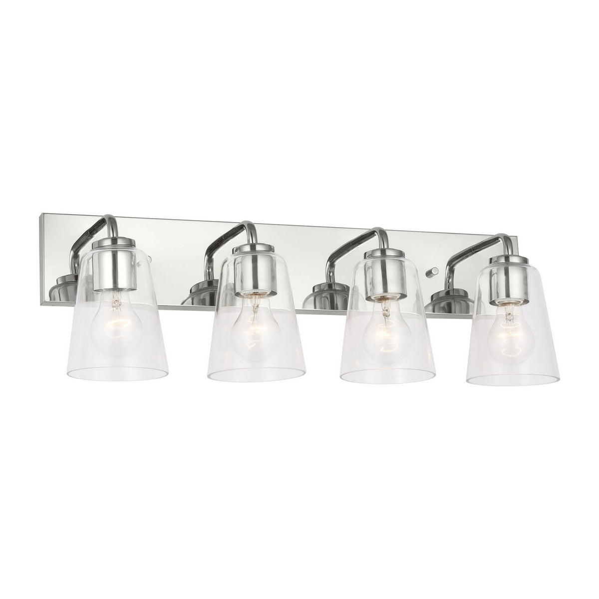 Miles Four Light Bath — Clear