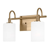 Oak Moore 2-Light Bath Sconce — 75 W