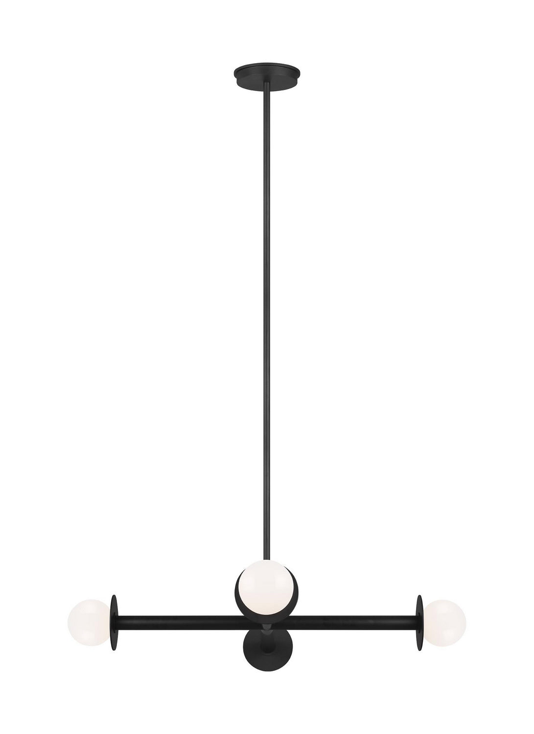 Nodes Wide Chandelier