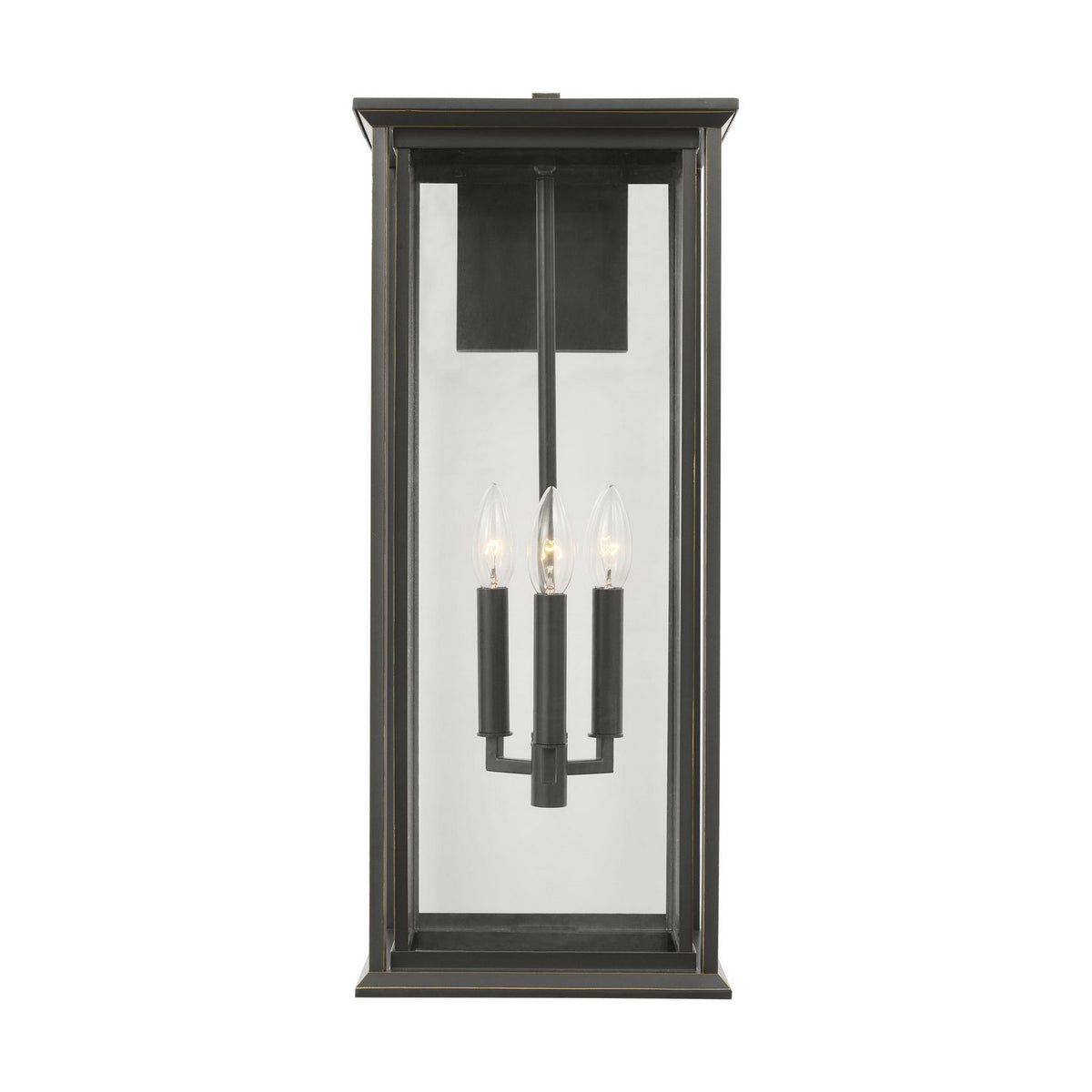 Audley 24" Lantern — Clear