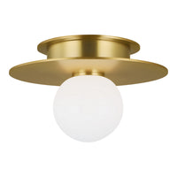 One Light Flush Mount — 4.63"