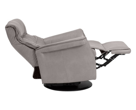 Trend Leather Cinder L | Norwegian Comfort Chelsea Recliner - Promo | Valley Ridge Furniture