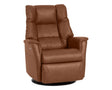 Sauvage Leather Nutmeg M | Norwegian Comfort Victor Recliner - Promo | Valley Ridge Furniture