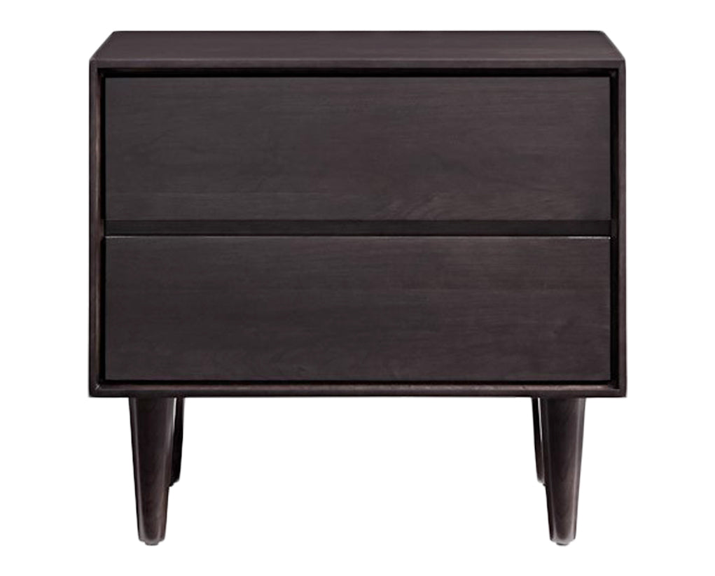 West Bros Jensen Bedside Chest in 92 Graphite