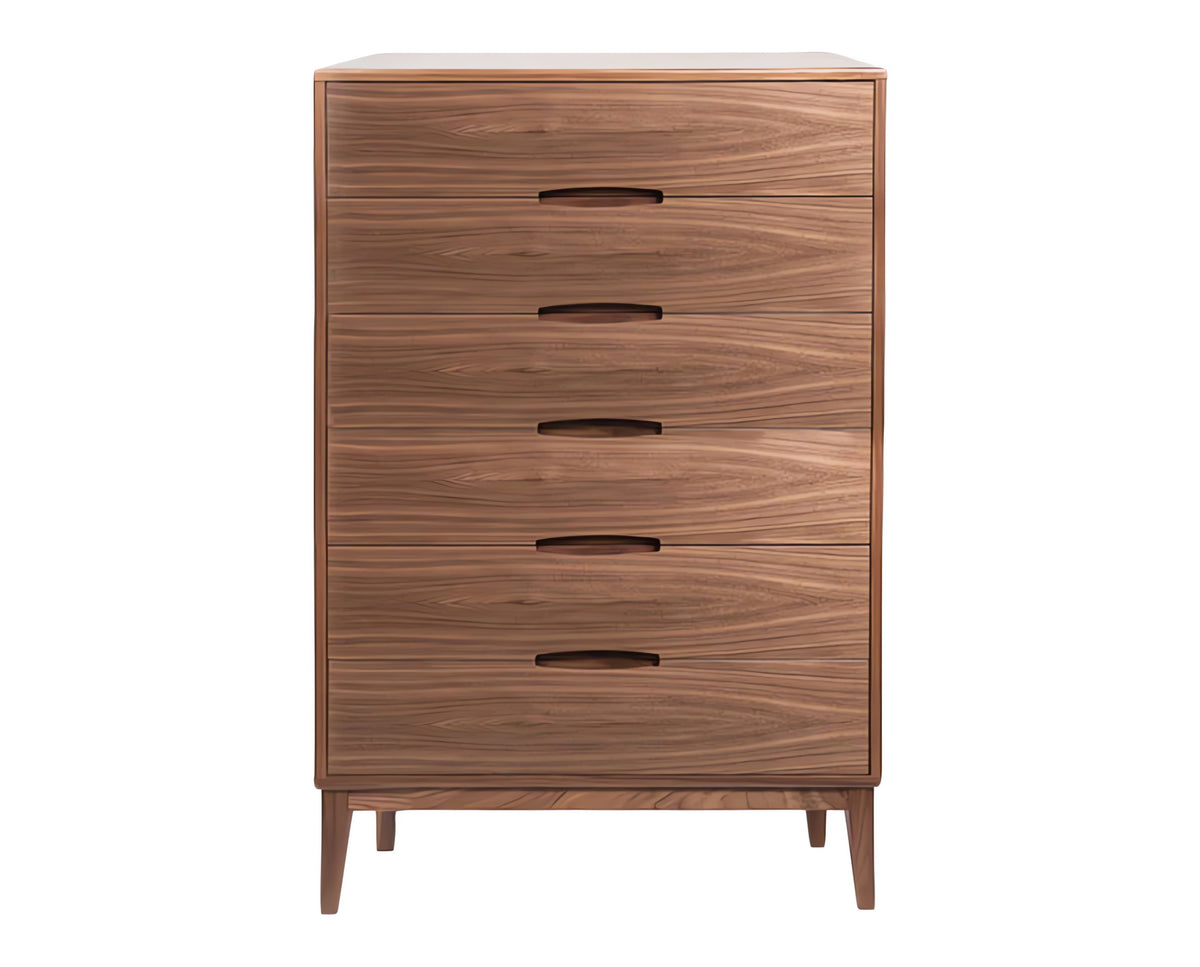 Natural Walnut | Mobican Leila High Chest | Valley Ridge Furniture