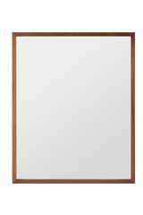 West Bros Serra Portrait/Landscape Mirror in 79 Toast, on white, Mist lacquer fronts
