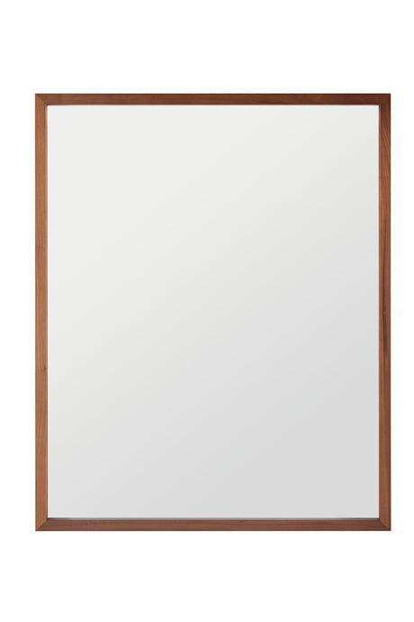 West Bros Serra Portrait/Landscape Mirror in 79 Toast, on white, Mist lacquer fronts