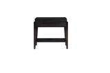 West Bros Camber Nightstand in 88 Umber, on white