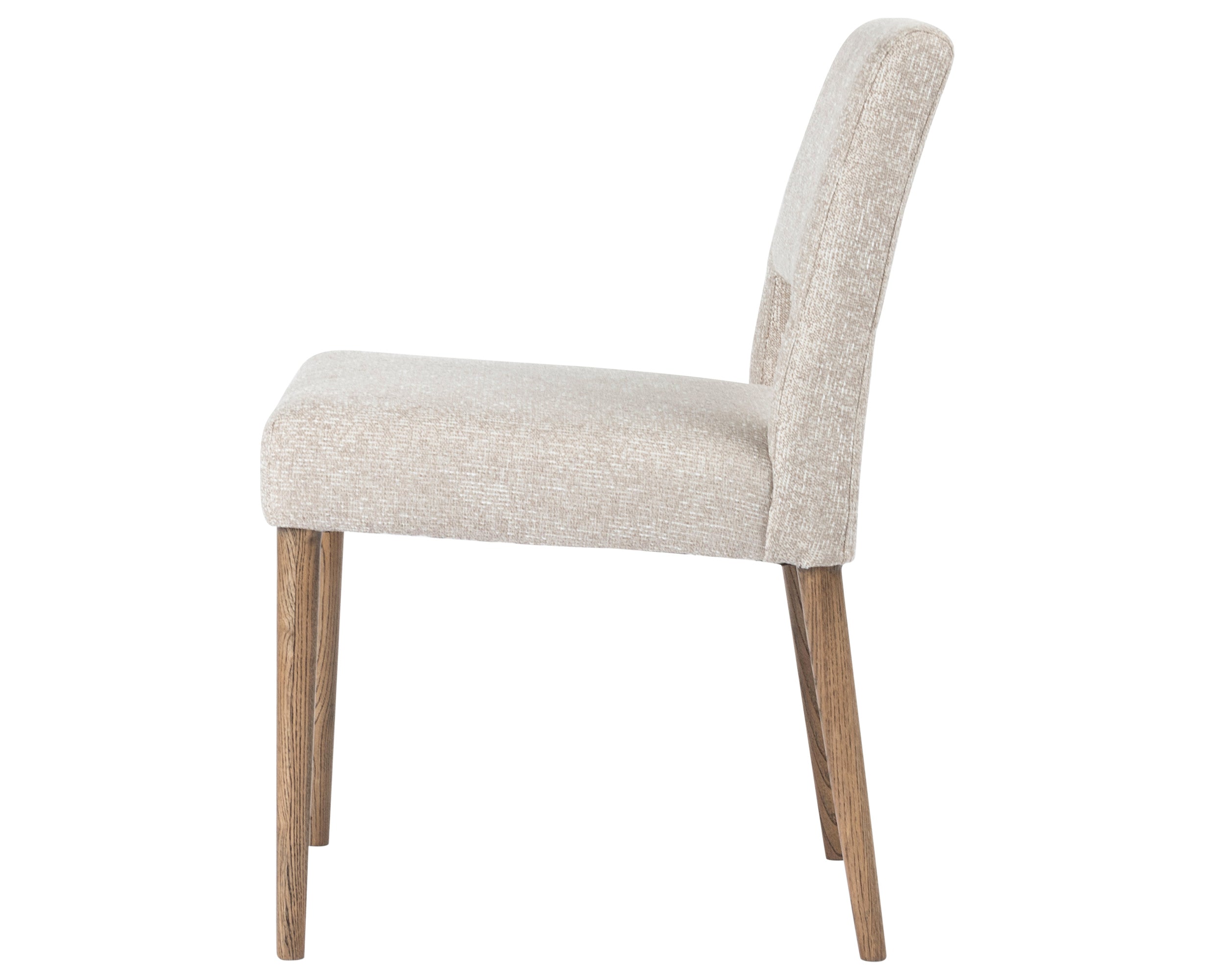 Light Camel Fabric with Toasted Nettlewood | Joseph Dining Chair | Valley Ridge Furniture