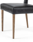 Durango Smoke Leather with Toasted Nettlewood | Joseph Dining Chair | Valley Ridge Furniture