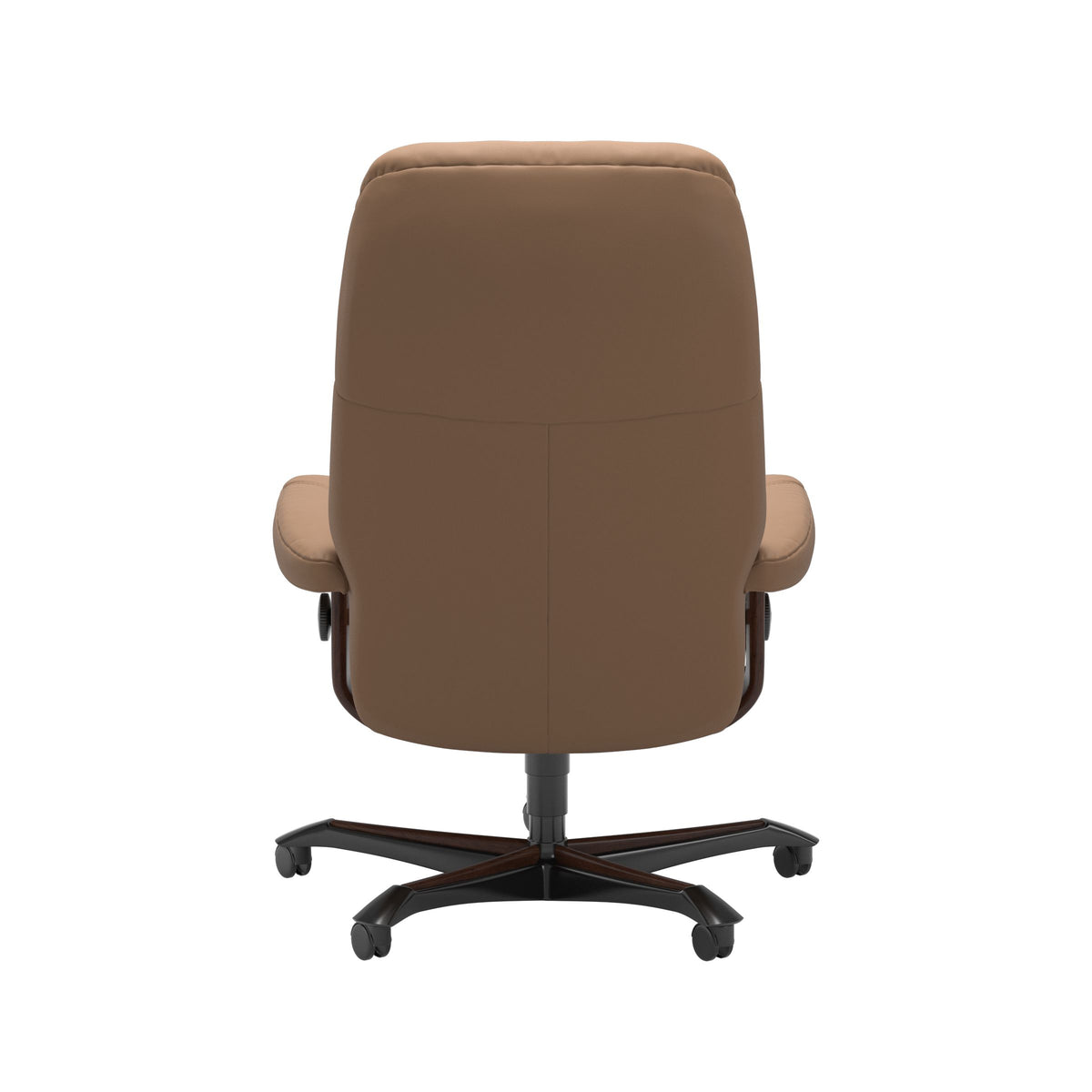 Consul - Office Chair - Batick Latte - Brown Wood