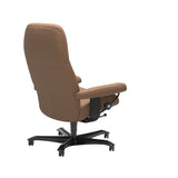 Consul - Office Chair - Batick Latte - Black Wood