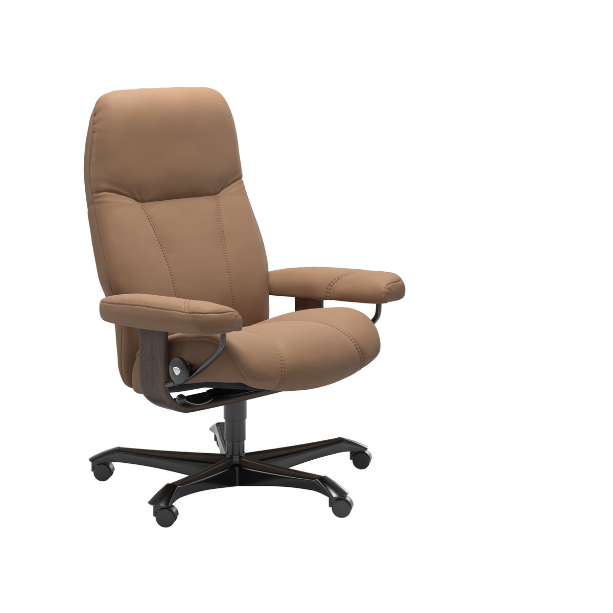 Consul - Office Chair - Batick Latte - Wenge Wood
