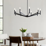 Nine Light Chandelier — 17.13", 60 W
