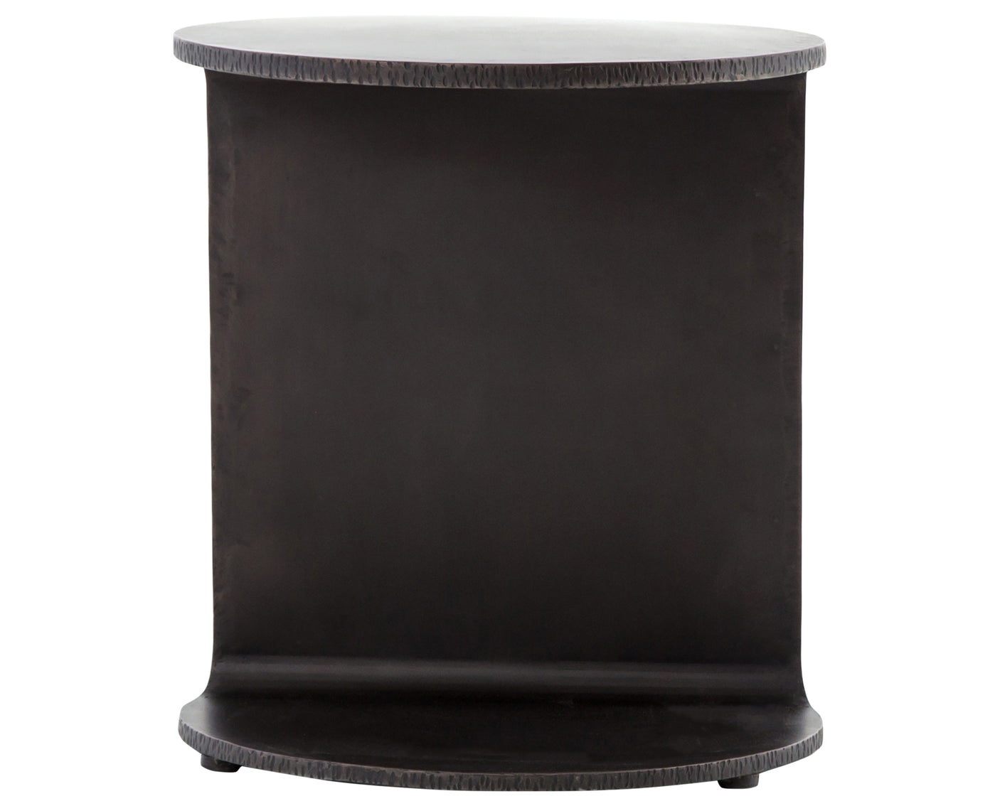 Rustic Fossil Iron | Griffon Side Table | Valley Ridge Furniture