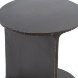 Rustic Fossil Iron | Griffon Side Table | Valley Ridge Furniture