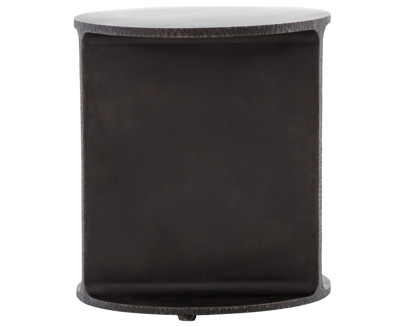 Rustic Fossil Iron | Griffon Side Table | Valley Ridge Furniture