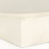 White Concrete | Bowman Outdoor Coffee Table | Valley Ridge Furniture