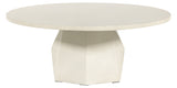 White Concrete | Bowman Outdoor Coffee Table | Valley Ridge Furniture