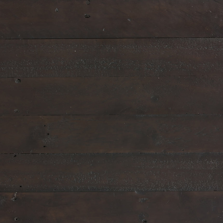 Dark Carbon Pine with Antique Brass Iron | Wyeth Nightstand | Valley Ridge Furniture