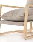 Knoll Sand Fabric with Light Natural Ash | Ace Chair | Valley Ridge Furniture