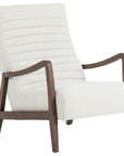 Fiqa Boucle Natural Fabric with Terra Brown Ash | Chance Chair | Valley Ridge Furniture