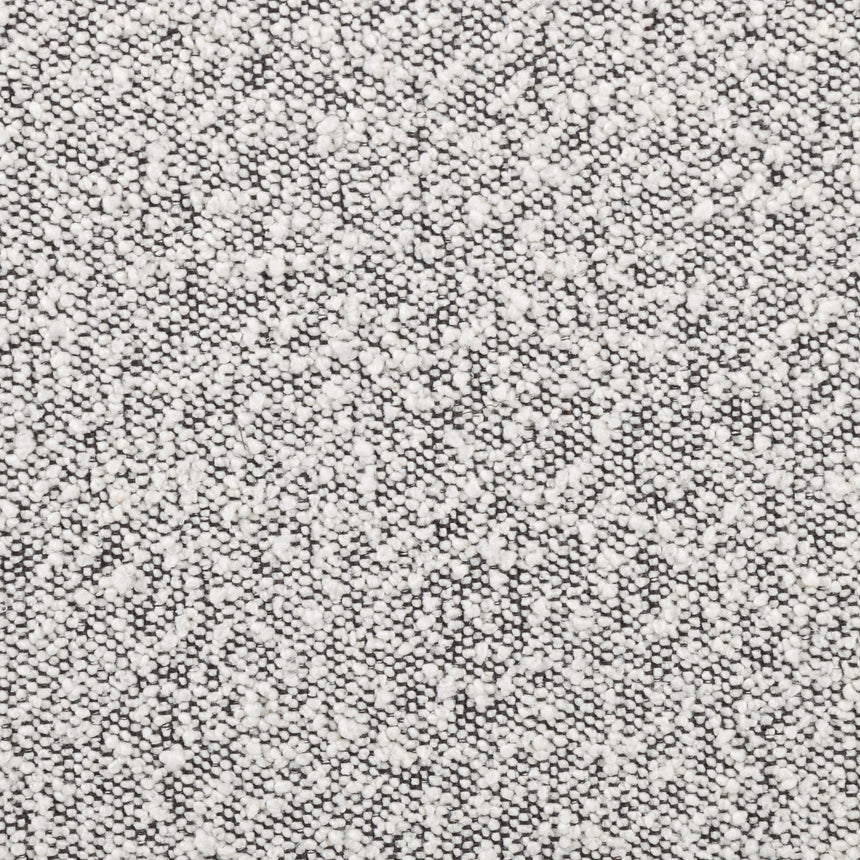 Knoll Domino Fabric with Brushed Ebony Parawood | Sinclair Large Round Ottoman | Valley Ridge Furniture